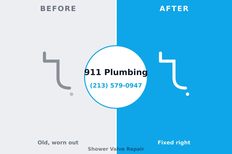 Before and after: plumbing company Airmont, NY